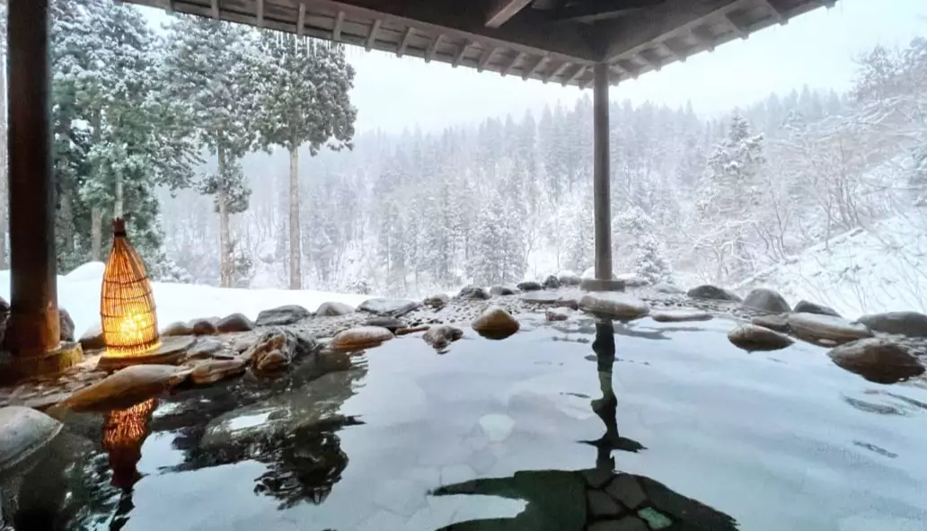 best hot springs Japan